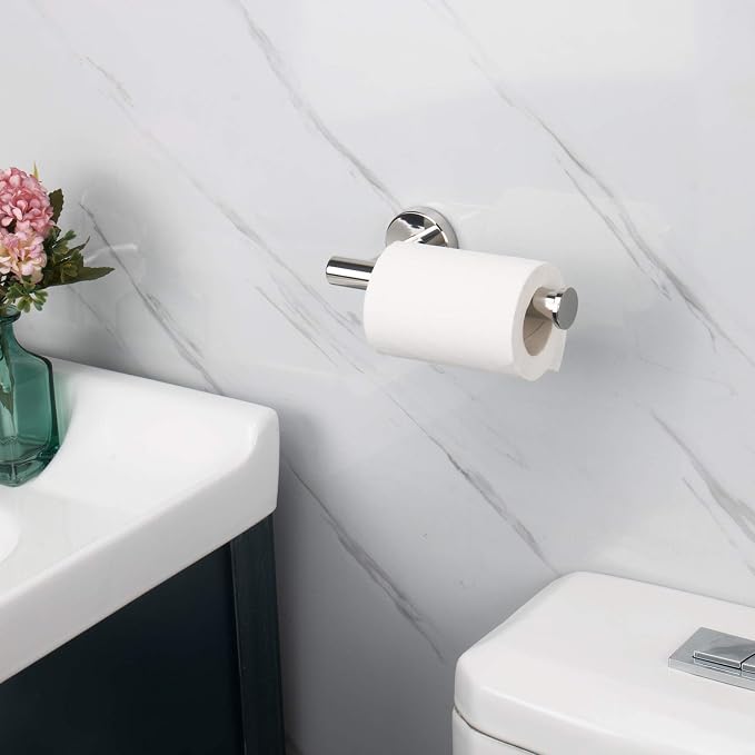 NearMoon Bathroom Toilet Paper Holder, Premium SUS304 Stainless Steel Rustproof - Image 2