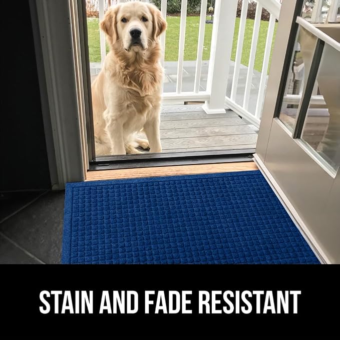 GORILLA GRIP Front Door Mat, Indoor Outdoor Ultra Absorbent HydroAbsorb Doormat - Image 9