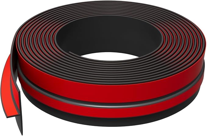 T-Shaped Door Draft Stopper, 1.97 in x 40 Ft Silicone Seal Strip - Image 6