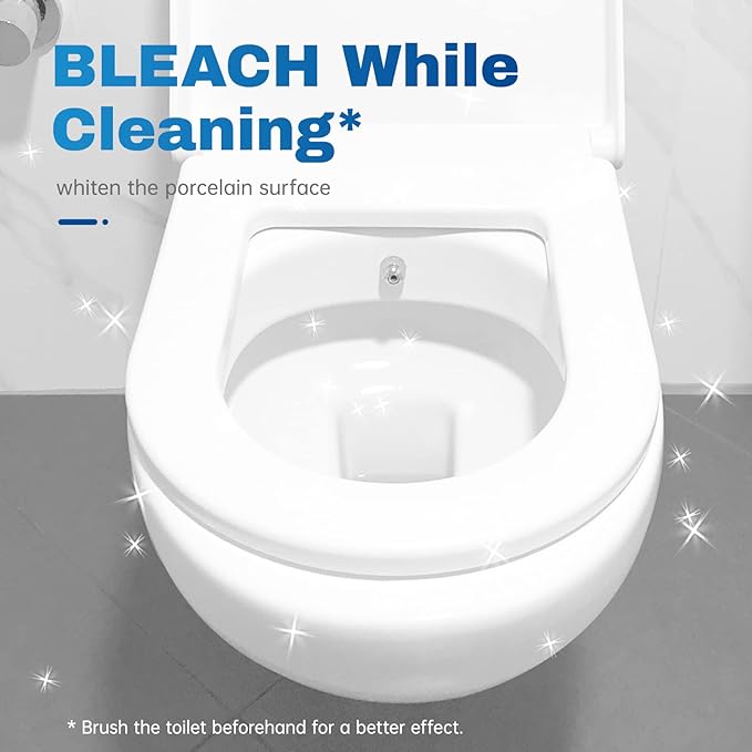 Vacplus Toilet Bowl Cleaner Tablets 30 PACK, Automatic Toilet Bowl Cleaners - Image 4