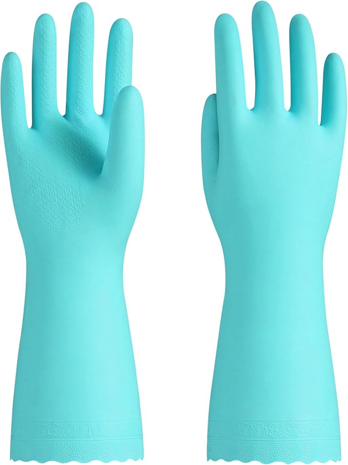 PACIFIC PPE Reusable Dishwashing Cleaning Rubber Gloves, Dish Washing Gloves by PACIFICPPE