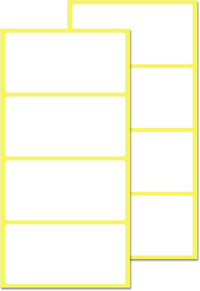 200 Pack, Labels Stickers for Storage Bins by TownStix