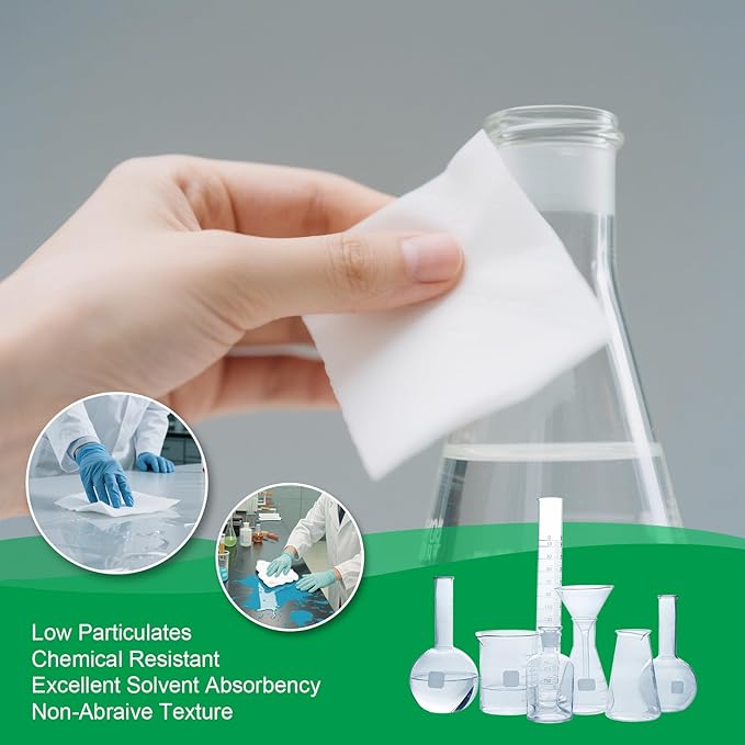 Cleanroom Wipes 9"x9" Lint Free Wipes - Image 7