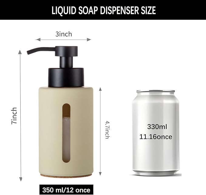 Enra Glass Lotion Dispenser - Image 5