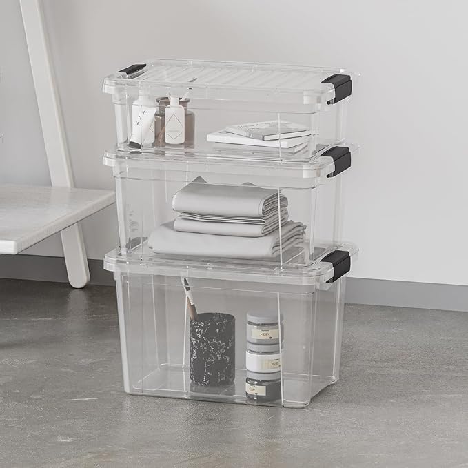 Superio Clear Storage Boxes - Image 5