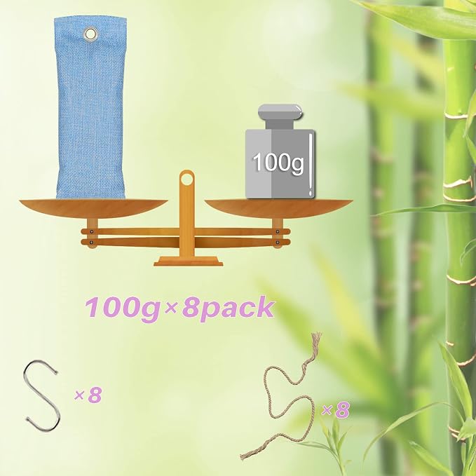 Charcoal Bags Odor Absorber Activated Bamboo Charcoal Air Purifying Bags - Image 2