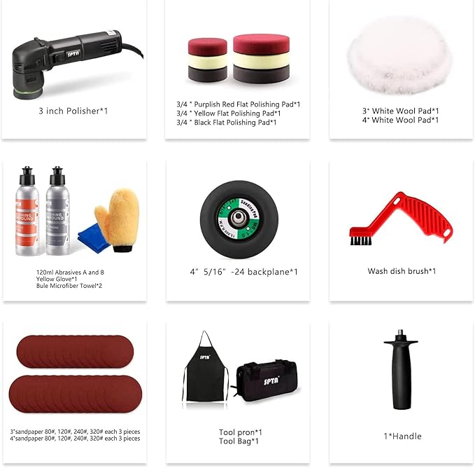 SPTA Mini Orbital Polisher - Image 2