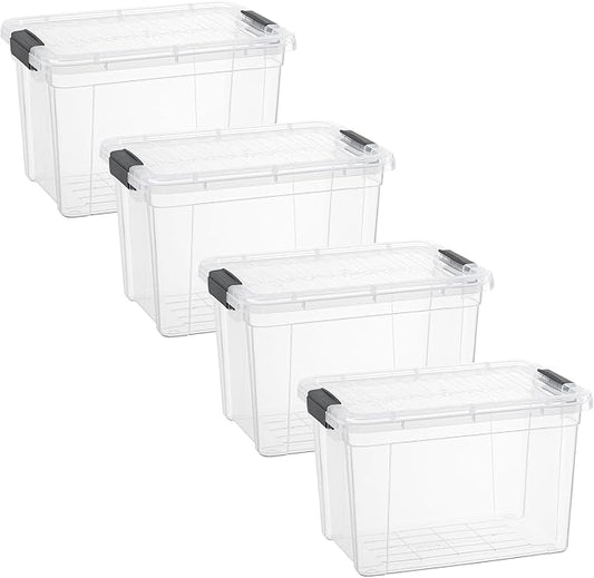 Superio Clear Storage Boxes by Superio
