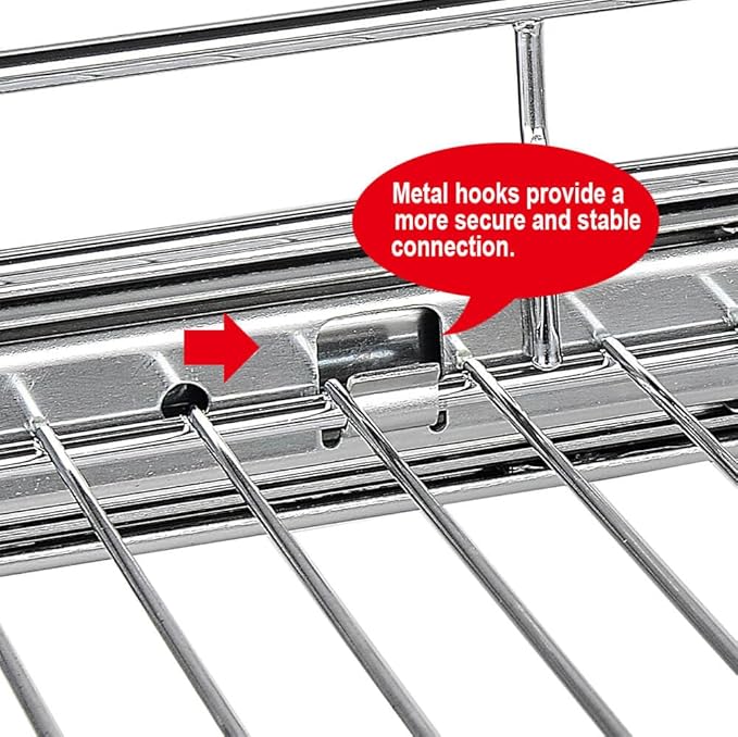 OCG 2 Tier Pull Out Cabinet Organizer, Pull Out Drawers - Image 5