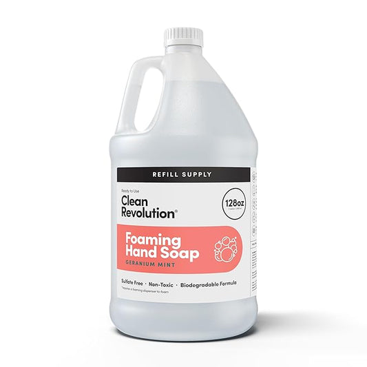 Clean Revolution Foaming Hand Soap, Moisturizing, Ready To Use Formula by CleanRevolution