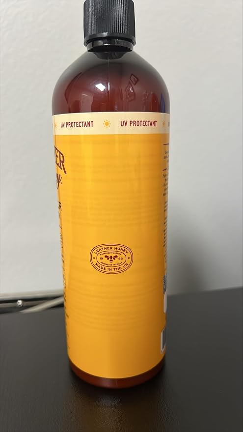 Leather Honey Leather Cleaner Spray: UV Protectant, Non-Toxic & Made in the USA - Image 9