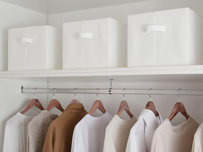 StorageWorks Storage Baskets for Shelves, Foldable Fabric Closet Storage Bins - Image 4