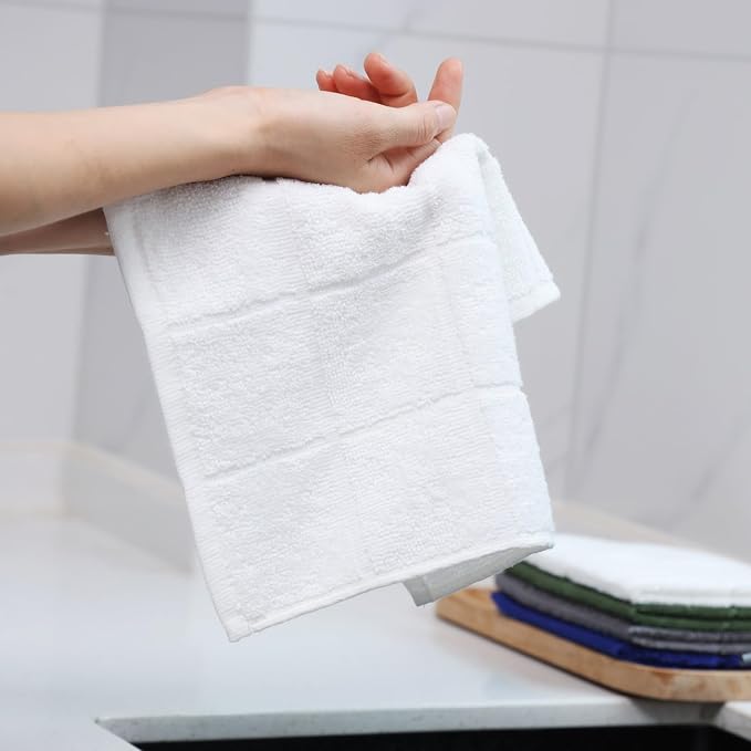 Glynniss Dishcloths Kitchen Highly Absorbent Dish Rags 100% Cotton Dish Cloths - Image 8