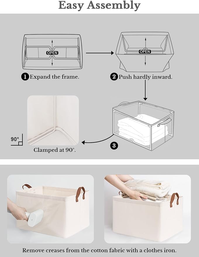 StorageWorks Storage Bins, Fabric Storage Bins - Image 8