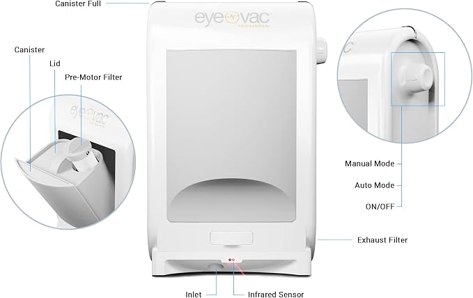 EyeVac Pro Touchless Vacuum Automatic Dustpan - Image 5