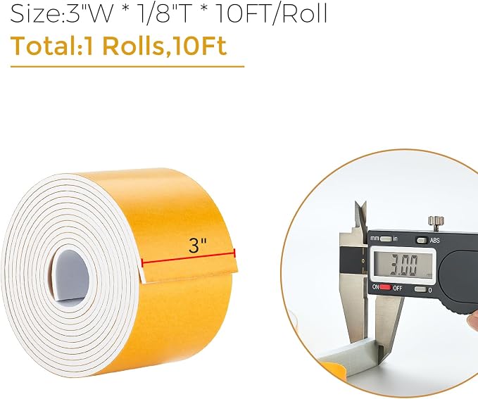 10 Feet Weather Stripping Door Seal, Window Insulation - Image 3