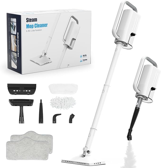 Steam Cleaner, 6 in1 Rotated Steam Mop Cleaner by Unknown