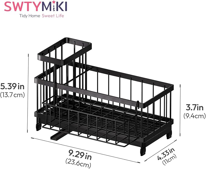 SWTYMIKI Sink Caddy Sponge Holder - Image 9