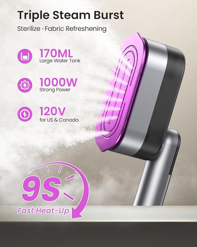 2-in-1 Handheld Steamer and Iron - Image 2