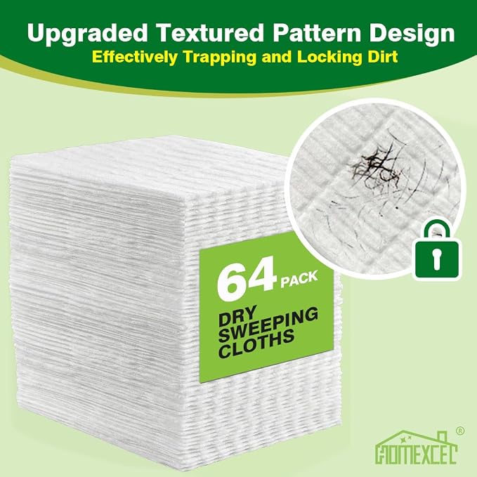 HOMEXCEL Dry Sweeping Cloths Pads Compatible - Image 4
