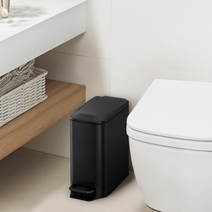 Cesun Small Bathroom Trash Can - Image 2