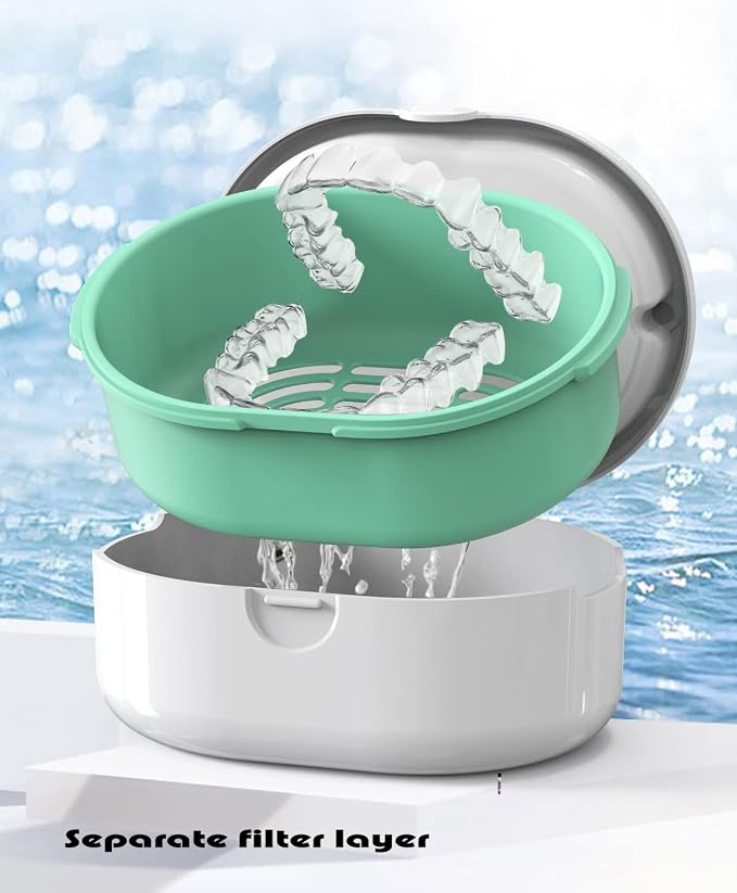 MURRI&MURRDI Retainer Case, Denture Bath Box - Image 3