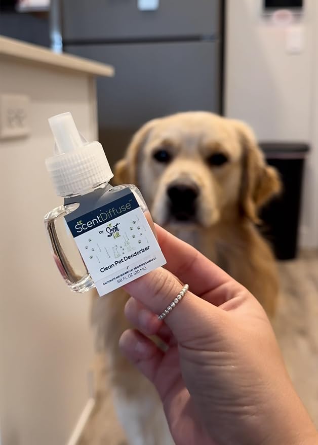 Scent Fill Clean Pet Plug in Air Freshener, 4 Scented Oil Refills - Image 3