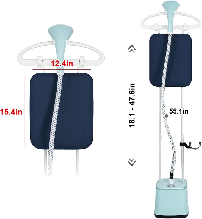 Standing Garment Steamer, 2000W Powerful Steamer - Image 2