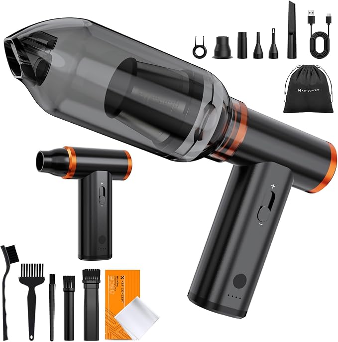 K&F Concept Electric Compressed Air Duster|300000RPM Vacuum Cleaner|3 Gear by KFCONCEPT