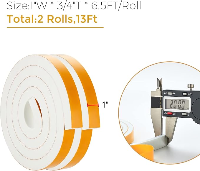 13 Feet Weather Stripping Door Seal, Window Insulation - Image 3
