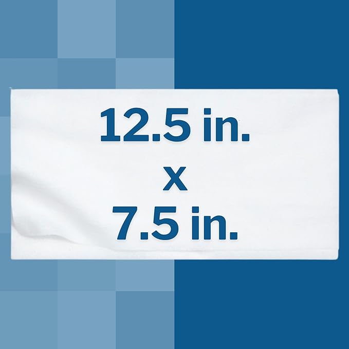 McKesson Washcloth Wipes for Adults, Unscented Disposable Wash Cloths for Body - Image 6