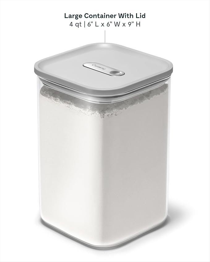 Caraway 4qt Glass Airtight Food Storage Container - Image 3