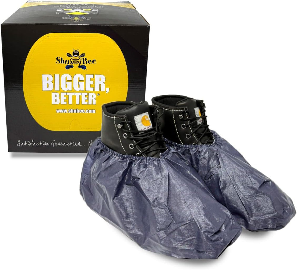 ShuBee® BeeWise® Shoe Covers – Water-Resistant, Heavy-Duty Disposable Boot Co...