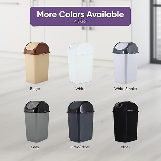 Superio Small Trash Can for Dorm - Image 8