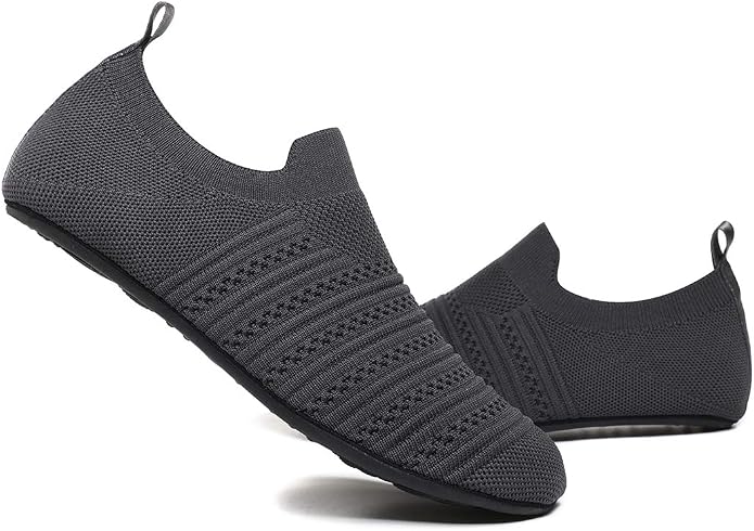 Adult Indoor House Slippers Socks Lightweight Non Slip Grip House Home Shoes - Image 2