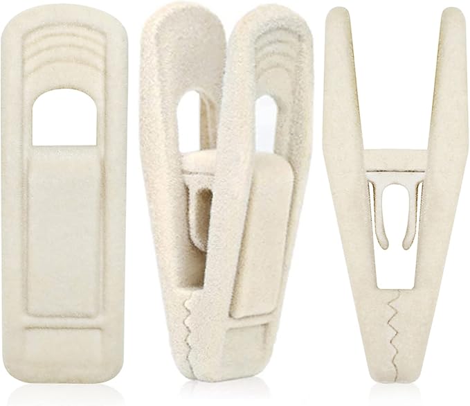 Velvet Hanger Clips by TOFIIGREM
