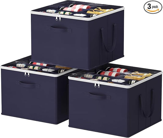 Lifewit Shoe Storage Organizer for Closet Fits 12-16 Pairs, Fabric Large Shoe by Lifewit