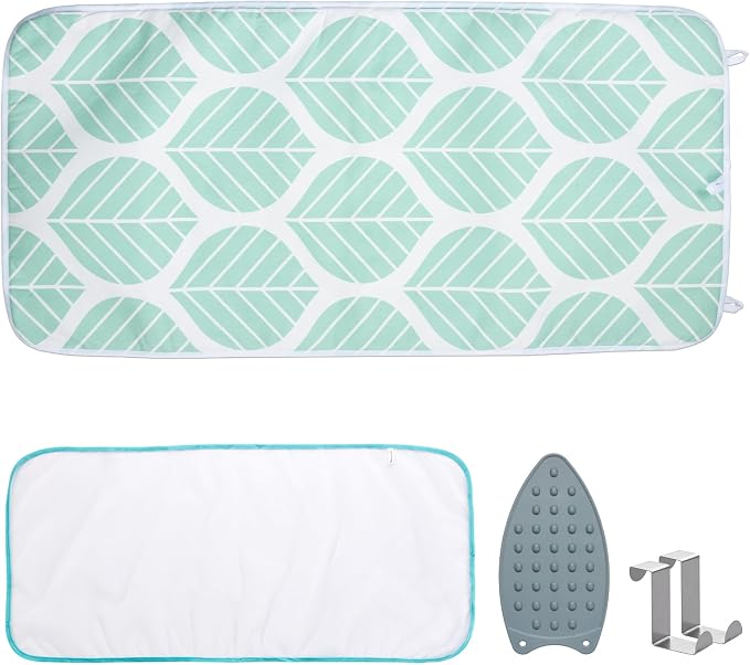 Seiritex Ironing Mat, Portable Ironing Pad 39.4 x 18.9 inch Table Top Iron by Seiritex