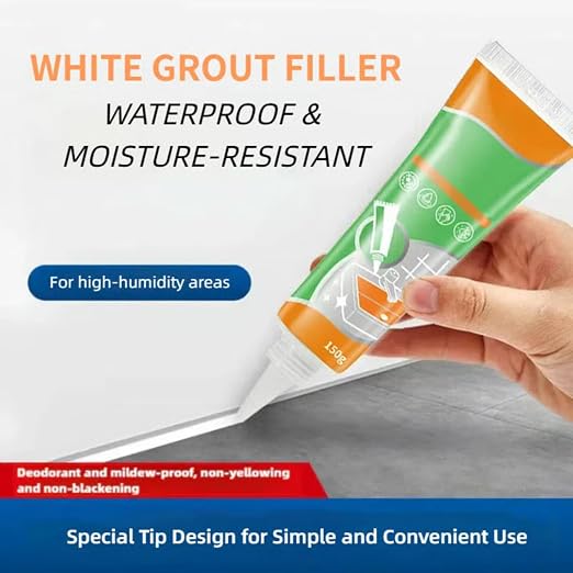 Waterproof White Grout Repair Kit, Grout Pen - Image 2