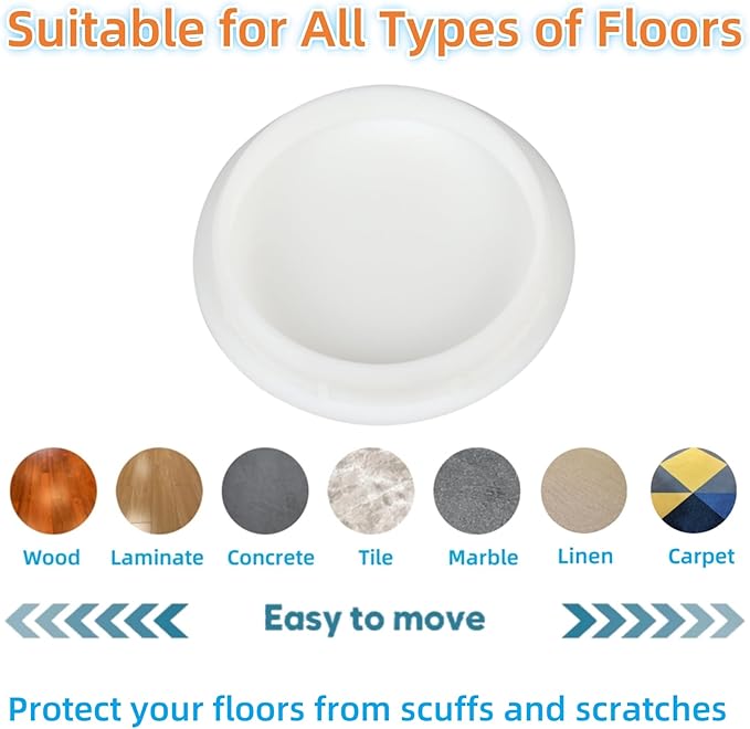 Wrought Iron Patio Furniture Feet Caps - Image 6