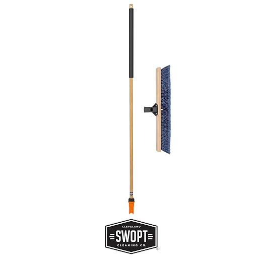 SWOPT 24” Premium Multi-Surface Push Broom Head — Cleaning Head Interchangeable - Image 2