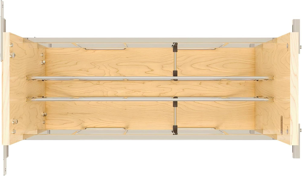 Rev-A-Shelf Pullout Bakeware Organizer w/Soft-Close, Min Opening 5.5" Wide