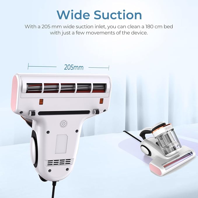 JIGOO J300 Lite Mattress Vacuum Cleaner，Bed Vacuum Cleaner - Image 9