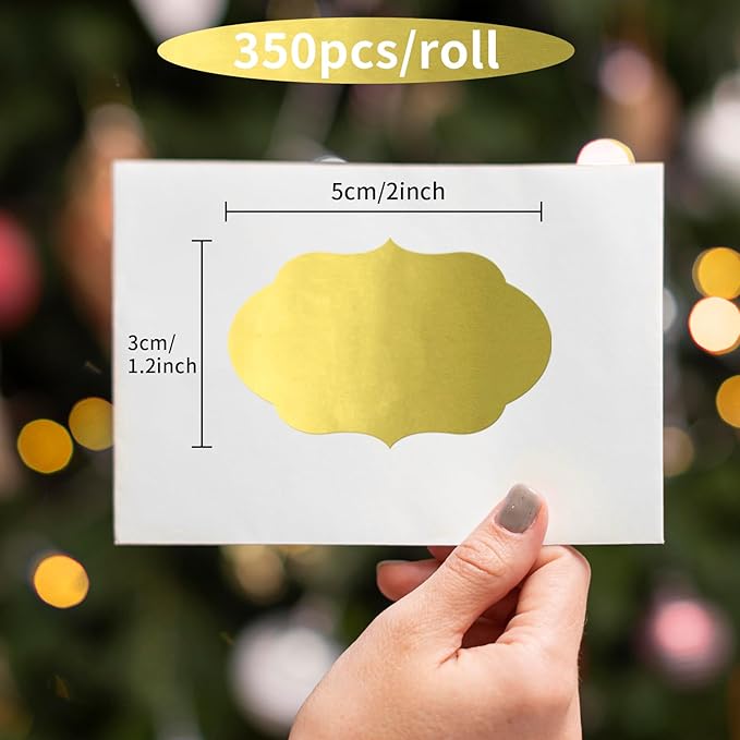 350 PCS Gift Tags Stickers Name Labels Stickers - Image 2