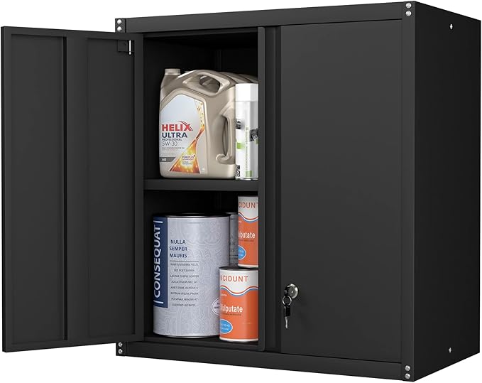 Steel Wall Cabinet, Metal Locking Wall Cabinet, Wall Hanging Metal Cabinet by STEELIST