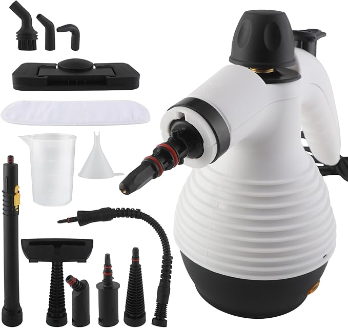Steam Cleaner, Pressurized Handheld Mop Steam Cleaner by MIOFTH