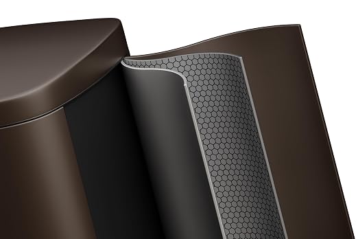 Garvee 13 Gal and 2.6 Gal Metal Trash Can Combo Set, Rustproof Garbage Can - Image 3