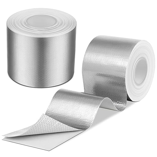 Zonon 2 Rolls Aluminum Foil Tape Heat Shield Tape Barrier Adhesive Reflective by Zonon