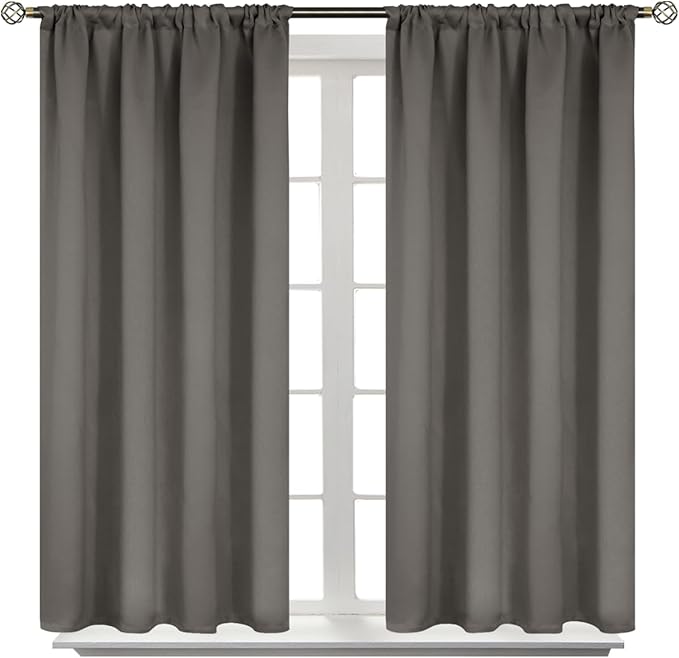 BGment Short Blackout Curtains 48 Inches Length by BGment