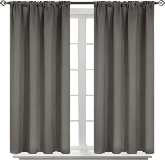 BGment Short Blackout Curtains 48 Inches Length by BGment